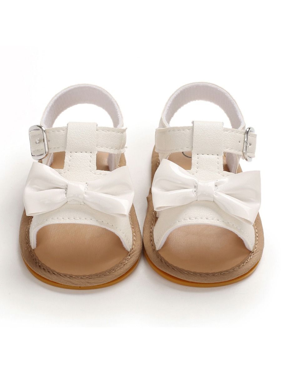 Wholesale Infant Girl Summer Bowknot Sandal 200507242