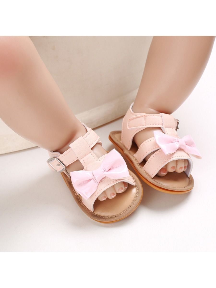 Wholesale Infant Girl Summer Bowknot Sandal 200507242