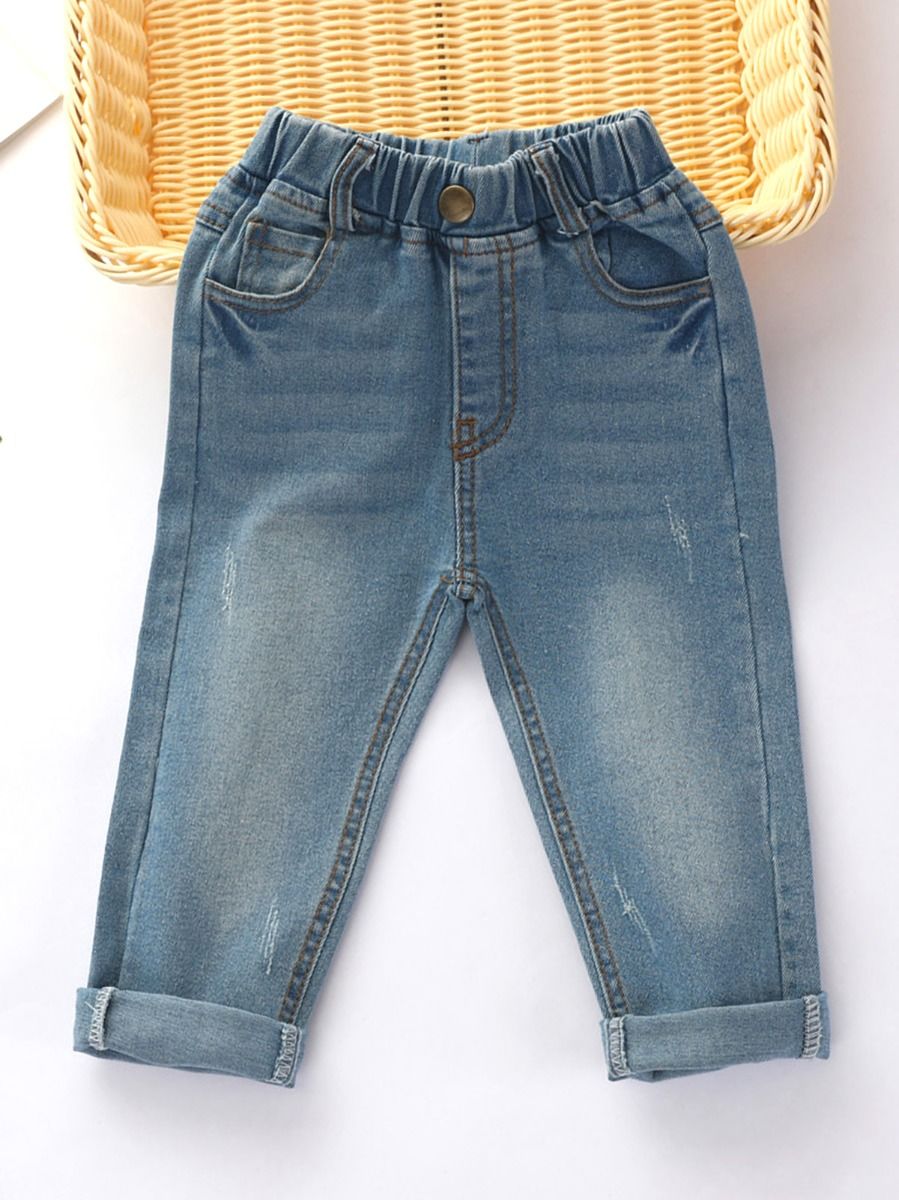 elastic waist jeans for toddlers