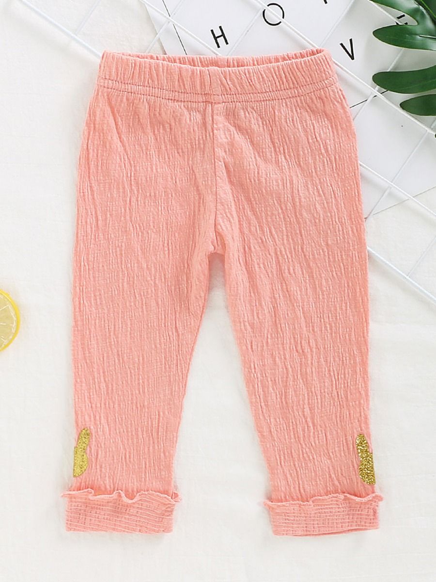 Wholesale Summer Little Girl Solid Color Pants 20052768