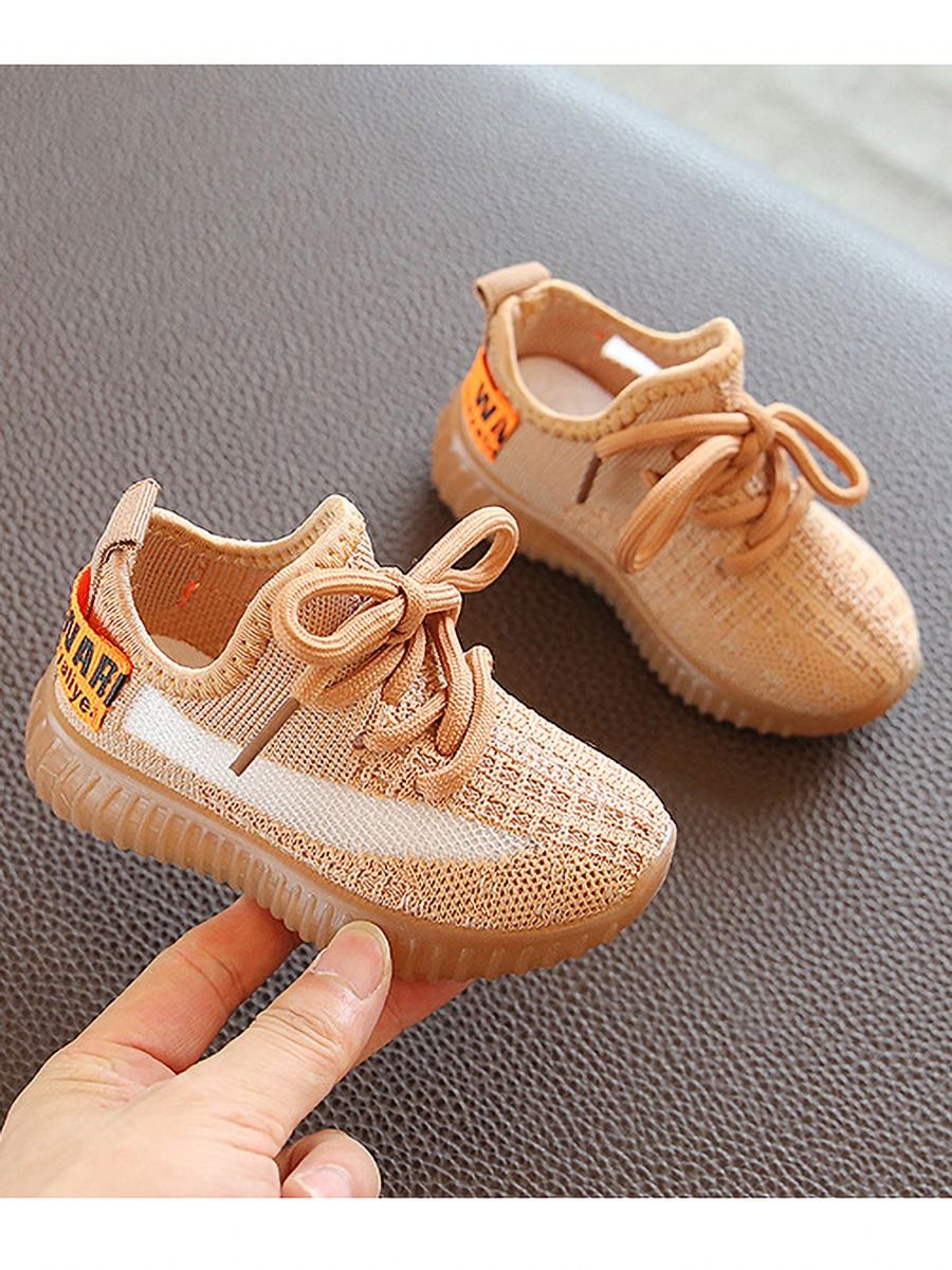 Wholesale Toddler Unisex Flying Woven Breathable Shoes