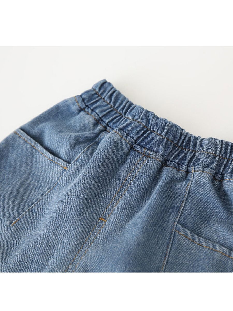 Wholesale Kid Boy Elastic Waist Fashion Jeans 200801474