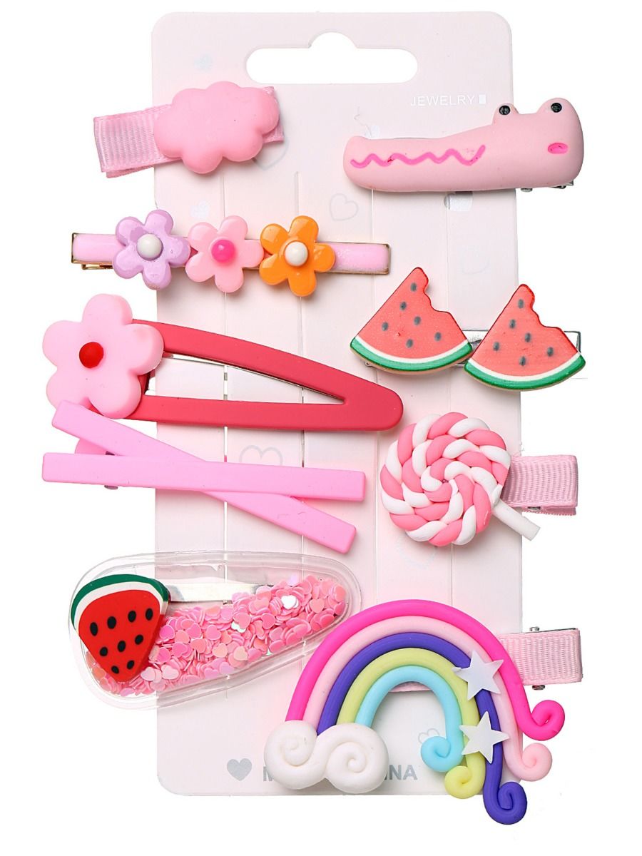 Wholesale 9Pack Toddler Girl Lovely Hair Clips 2008076