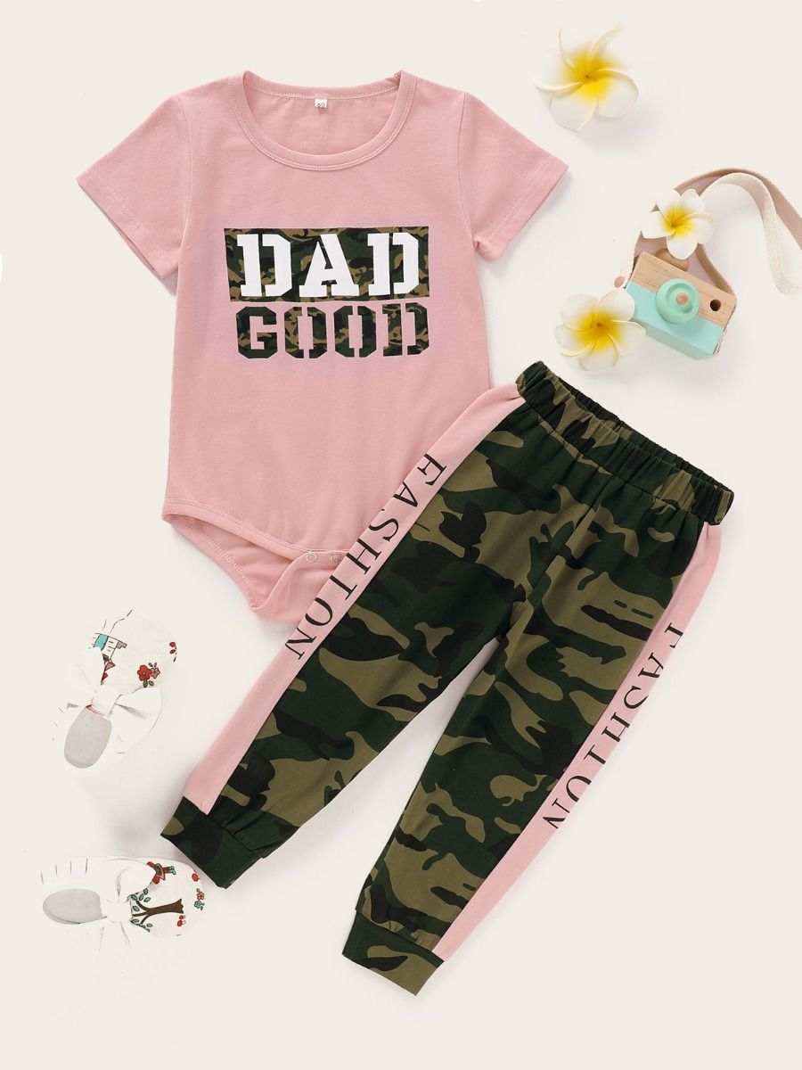 baby girl camo pants