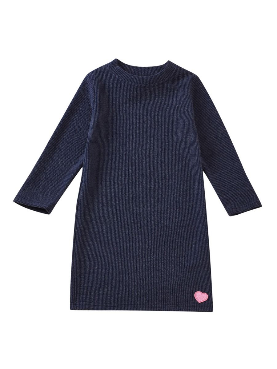 heart sweater dress