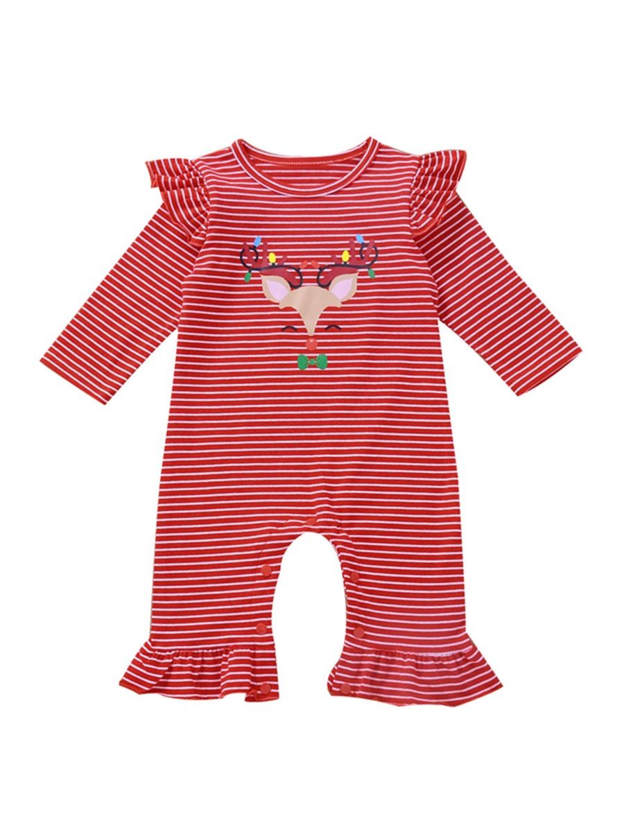 baby girl red jumpsuit