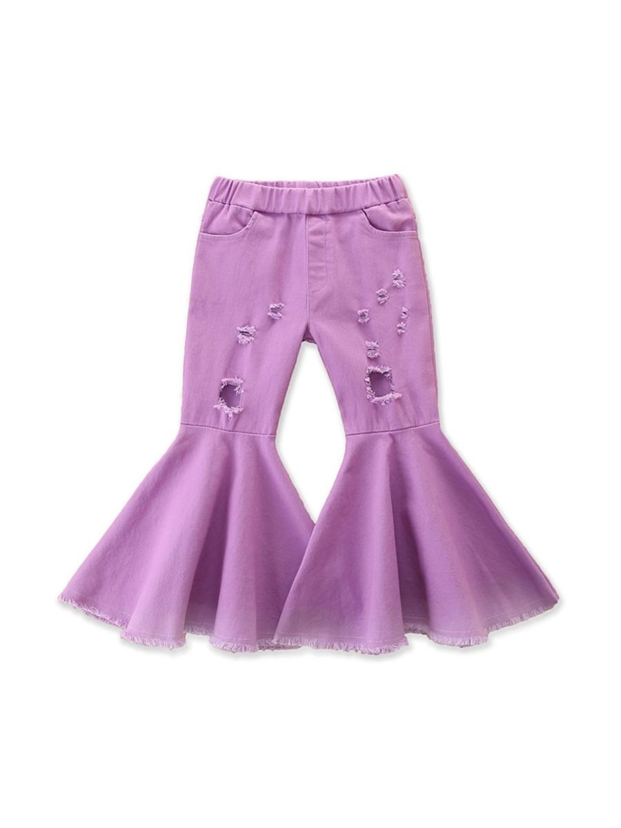 jeans color lilac