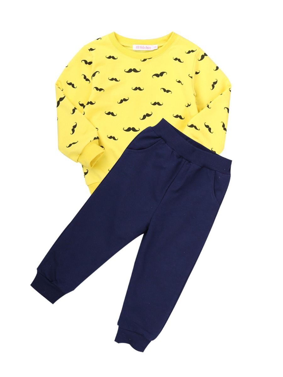 yellow infant pants