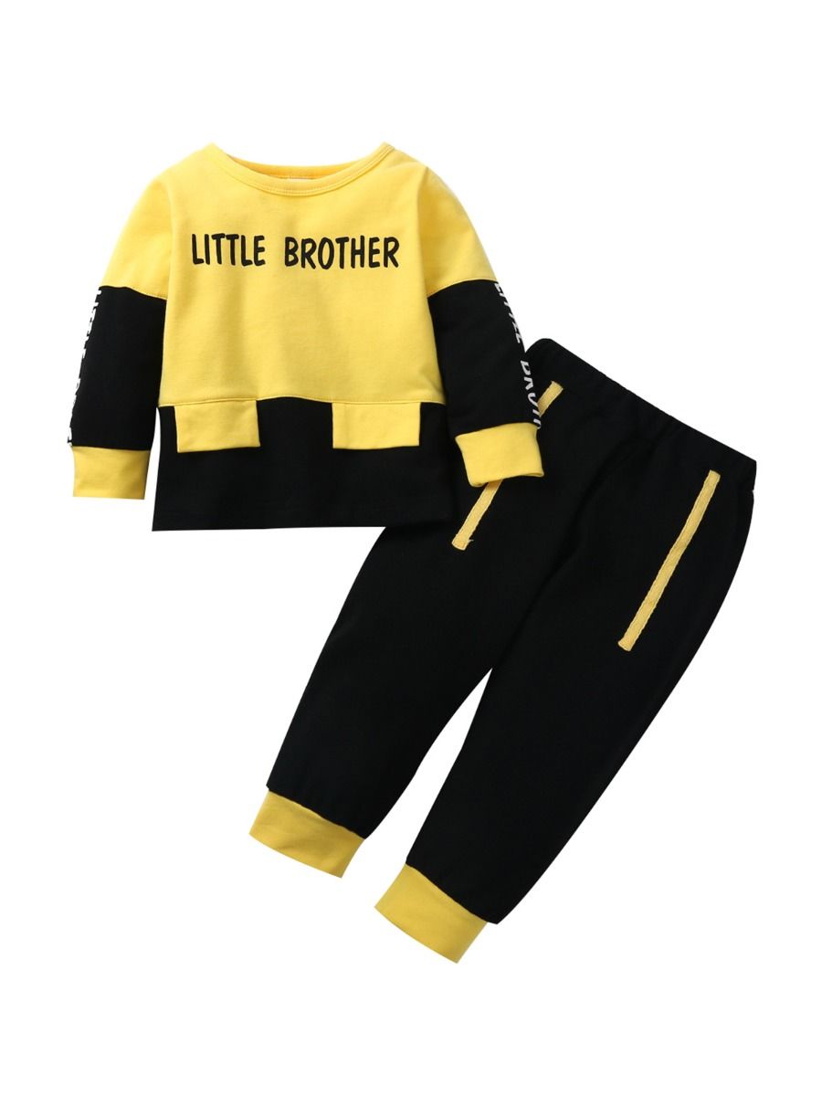 yellow pants for baby boy