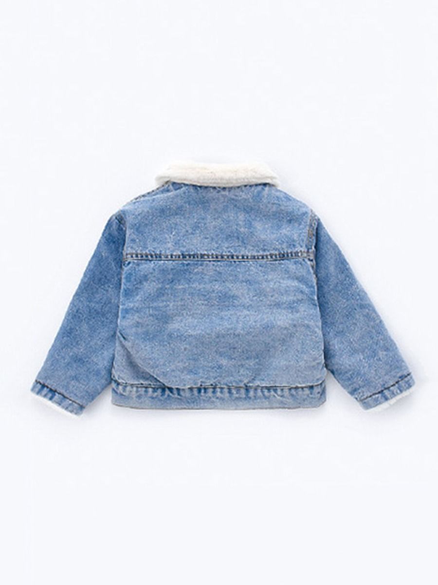 Wholesale Kid Girl Trendy Denim Jacket 200928892 kisk