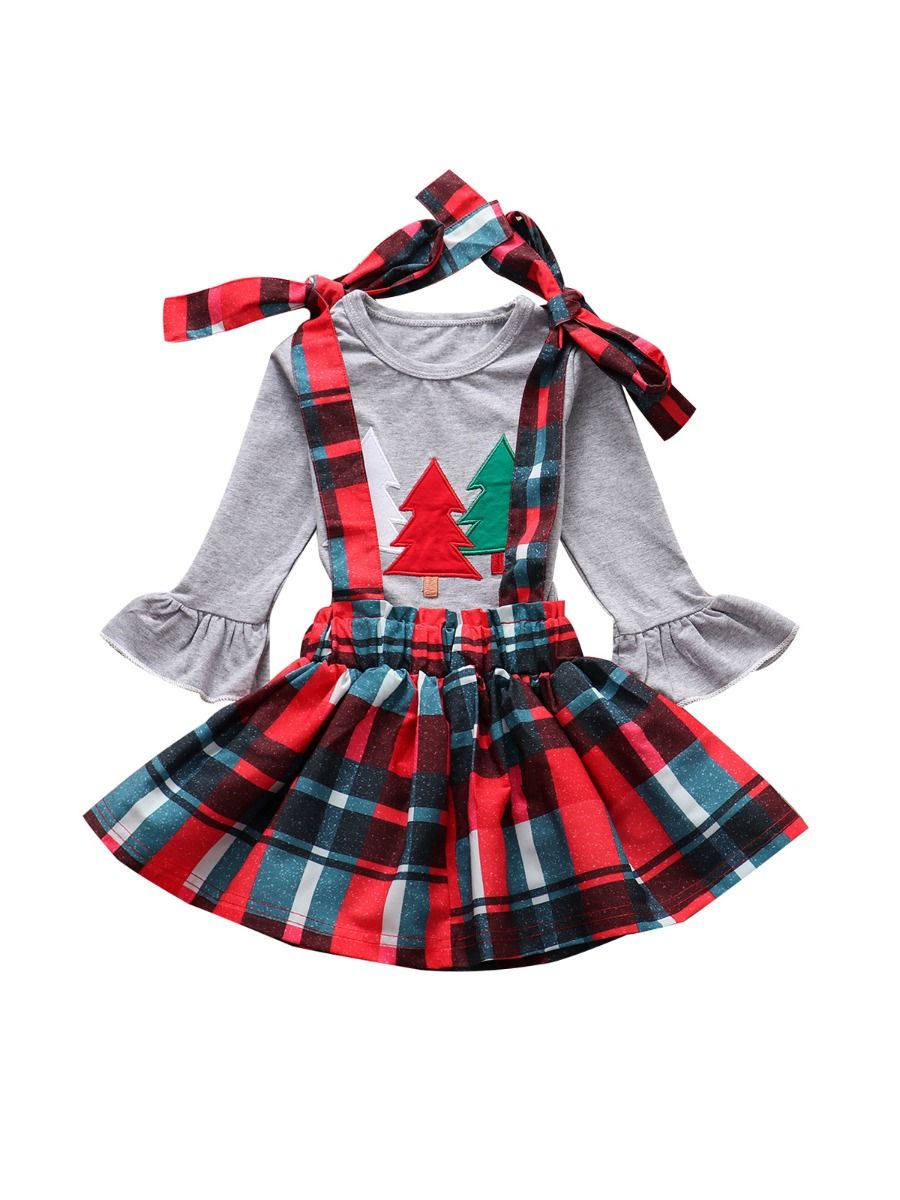 christmas suspender skirt