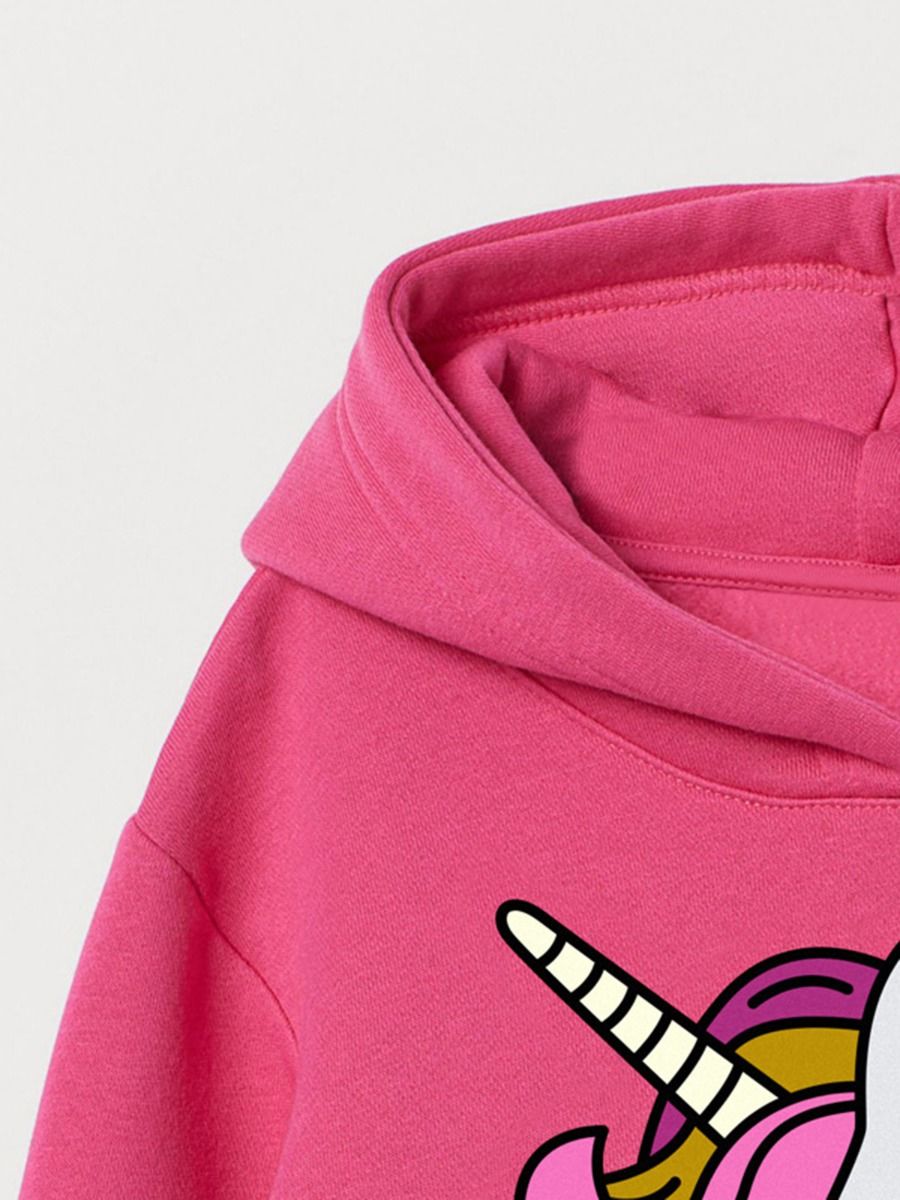 Wholesale Kid Girl Unicorn Hoodie 201012373 kiskissin