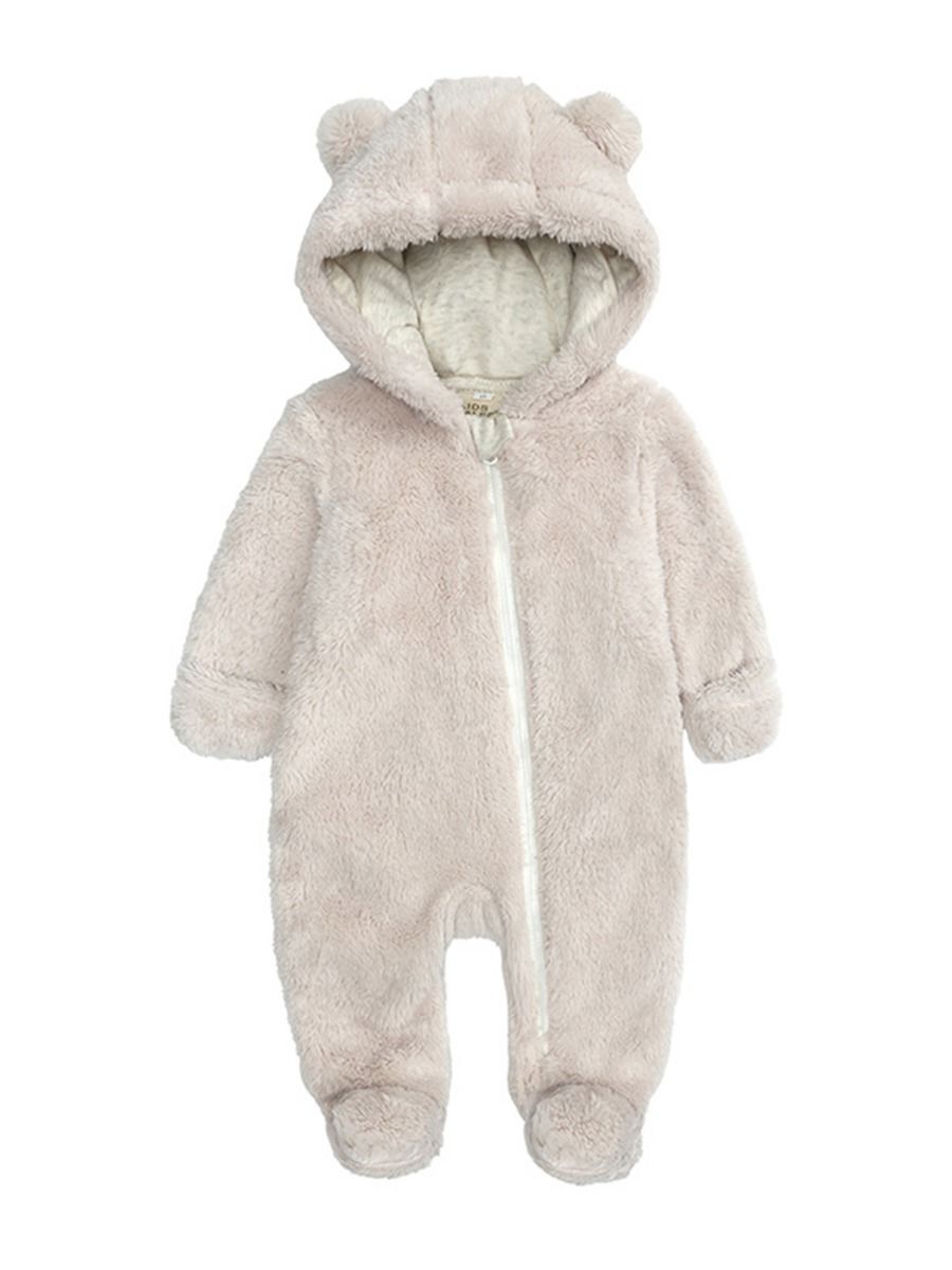 teddy fleece jumpsuit