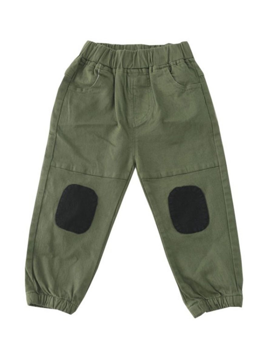 Wholesale Trendy Kid Boy Patch Army Pants 210106559 - k