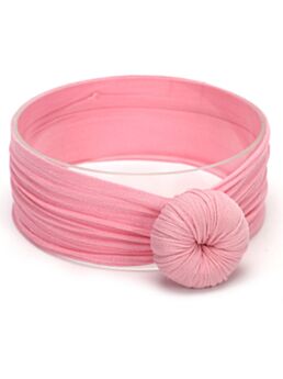  5-PACK Solid Color Baby Little Kids Nylon Headwrap