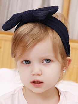 Fashion Baby Toddler Kids Solid Color Bow Hair Band