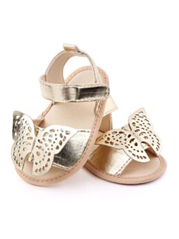 Baby Girl Butterfly Sandals Crib Shoes
