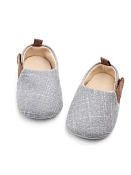 Baby Unisex Color Block Casual Crib Shoes