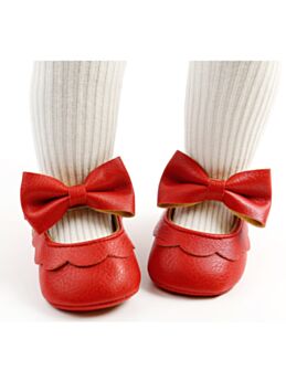 Baby Girl Soft Soled Non-slip Crib Shoes