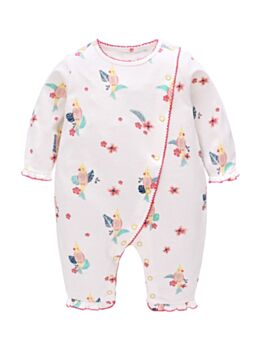Baby Girl Floral Jumpsuit