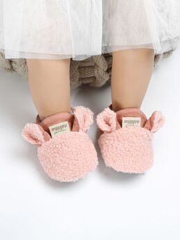 Baby Cartoon Fleece Shoes
