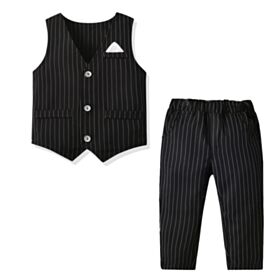 12M-6Y Toddler Boys Sets Striped Vest & Pants Wholesale Boys Boutique Clothing KSV387827