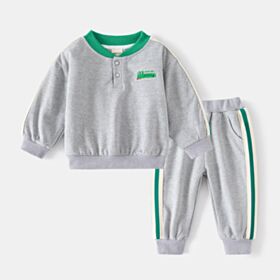 18M-6Y Toddler Boys Sets Dino Pullover & Pants Wholesale Boys Clothing KSV388452