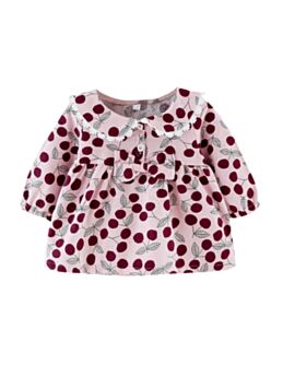 Baby Toddler Girl Cherry Print Dress