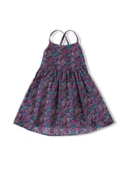 Kid Girl Boho Backless  Suspender Dress