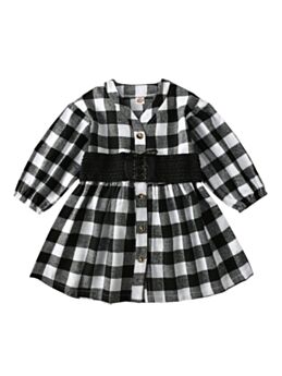  Checked Dresses For Girls Wholesale Little Girl Clothing 210802709