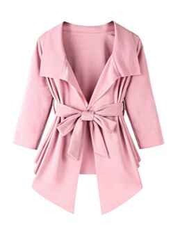 Solid Color kid Girl Trench Coat Wholesale Girls Clothes 21081564