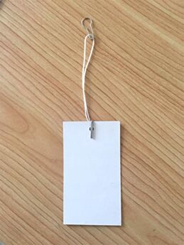 1000 PCS Customized Hangtags Set