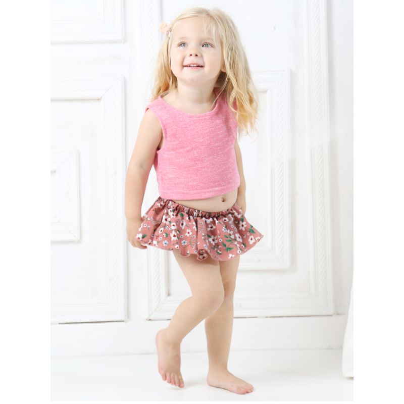 crop top dress for baby girl