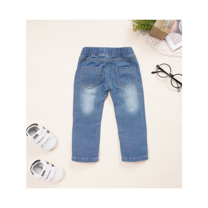 Wholesale Stylish Baby Toddler Ripped Jeans 19083071