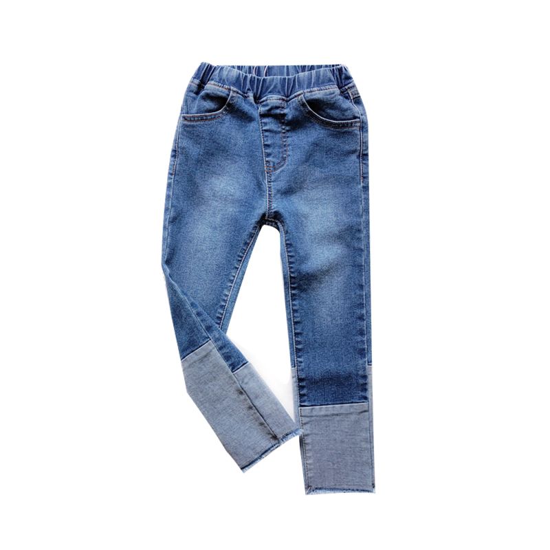 color blocking jeans