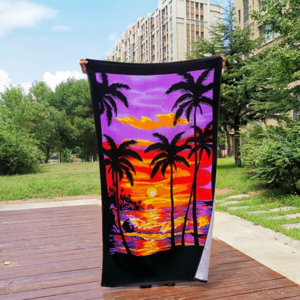Island Wind Sea Balloon Beach Towel Kid Wholesale Accessories