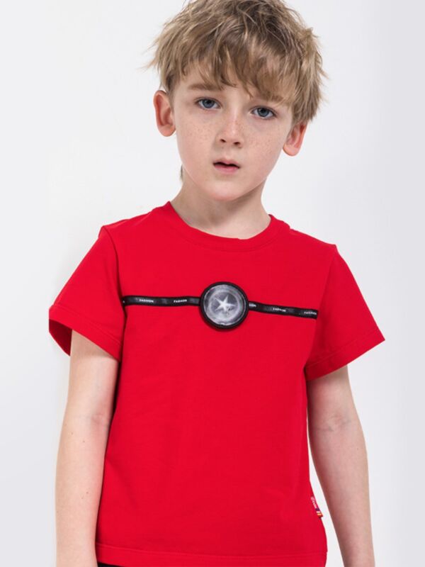 Fashion Star Little Boys Red T-shirt