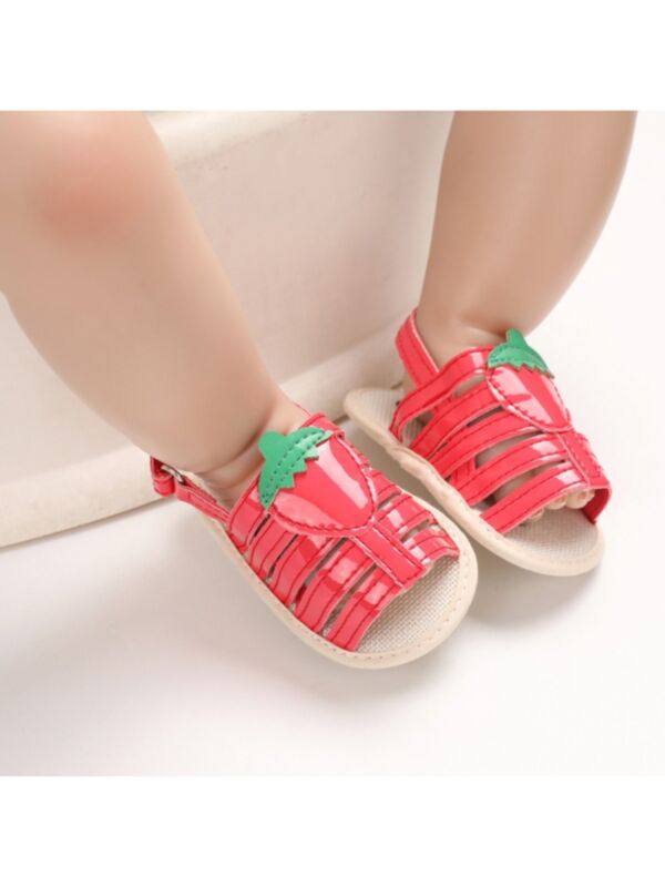 Cute Baby Girl Fruit Sandals 