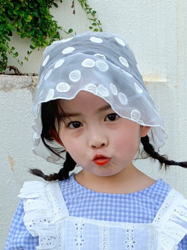 Embroidered Mesh Bucket Hat