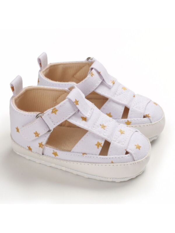 Fashion Baby Girl Closed Toe Rome Shoes