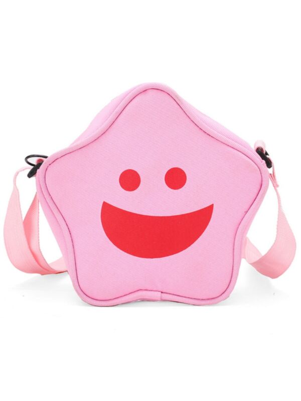 Fashion Girl Smile Star Shape Bag