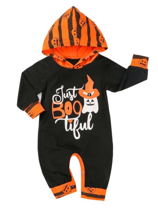 Baby Just Boo Tiful Halloween Jumpsuit