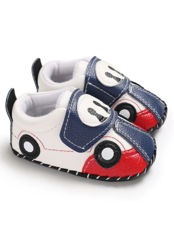 Baby Boy Non-slip Cartoon Car Shoes