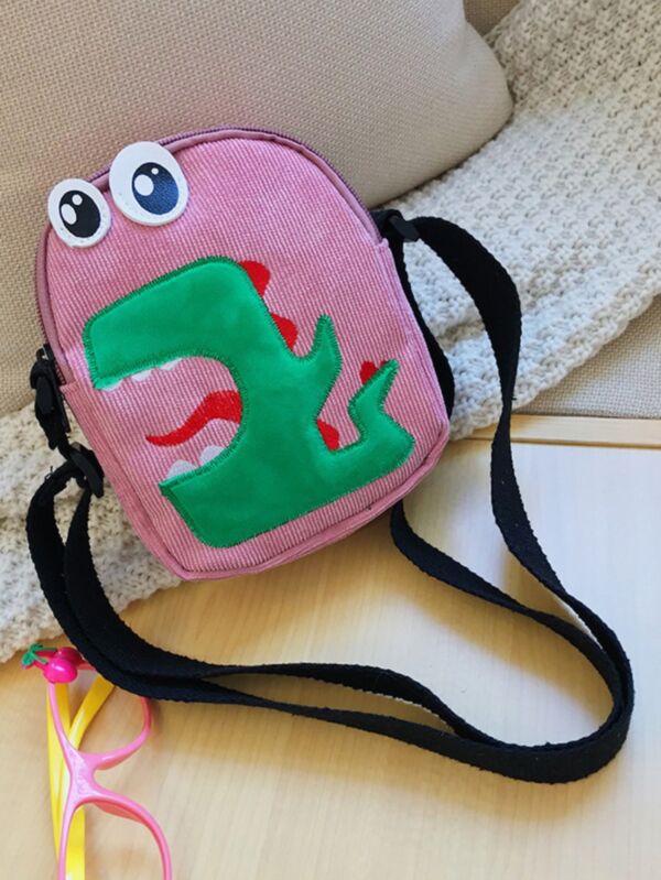 Toddler Cartoon Dinosaur Crossbody Bag