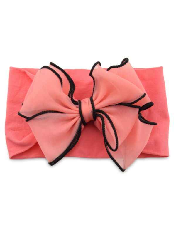 Lovely Girl Bowknot Mesh Headband