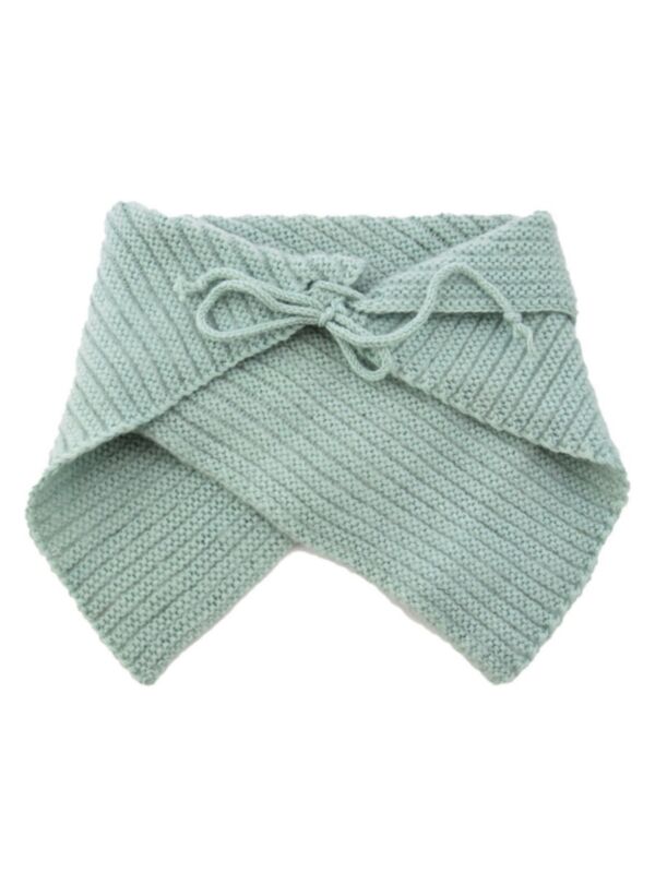 Baby Solid Color Knit Scarf
