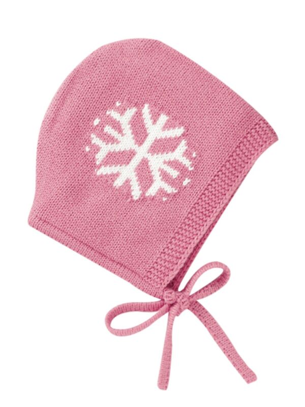 Infant Toddler Snowflake Knitted Hat