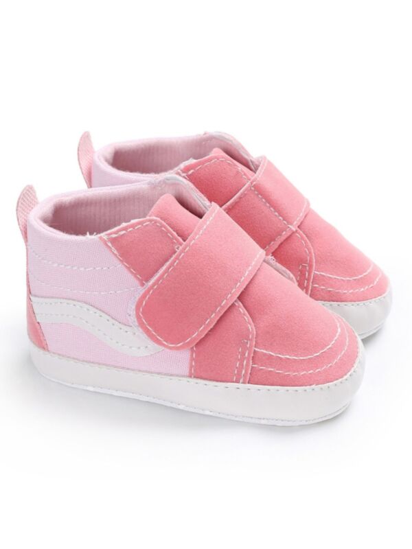 Baby High Top Velcro Shoes