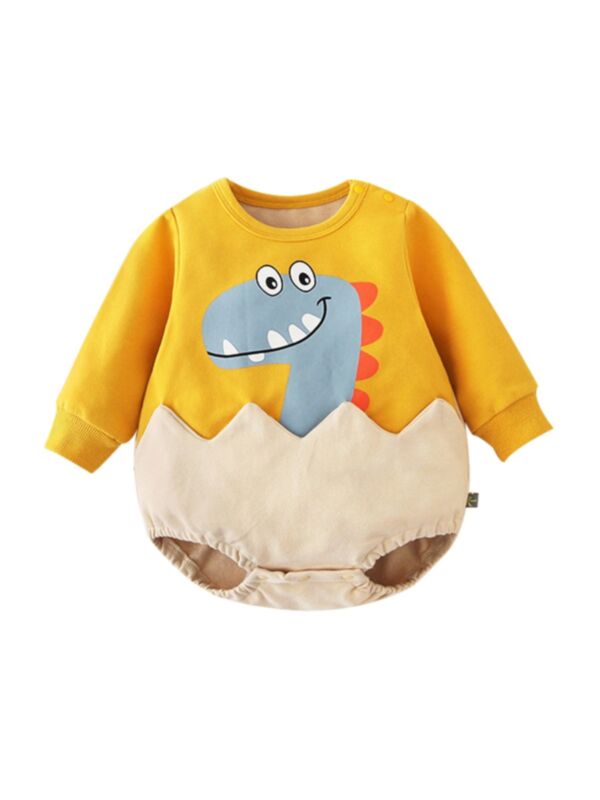 Infant Toddler Dinosaur Casual Bodysuit
