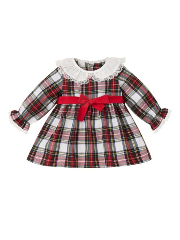 Baby Girl Spanish Plaid Dress
